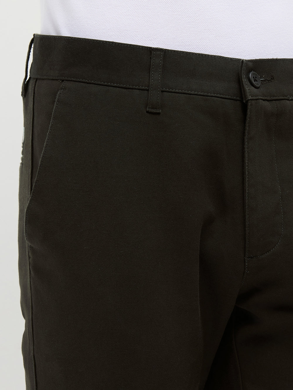 regular fit trousers