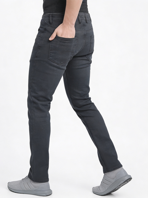 Grey Denim Trousers
