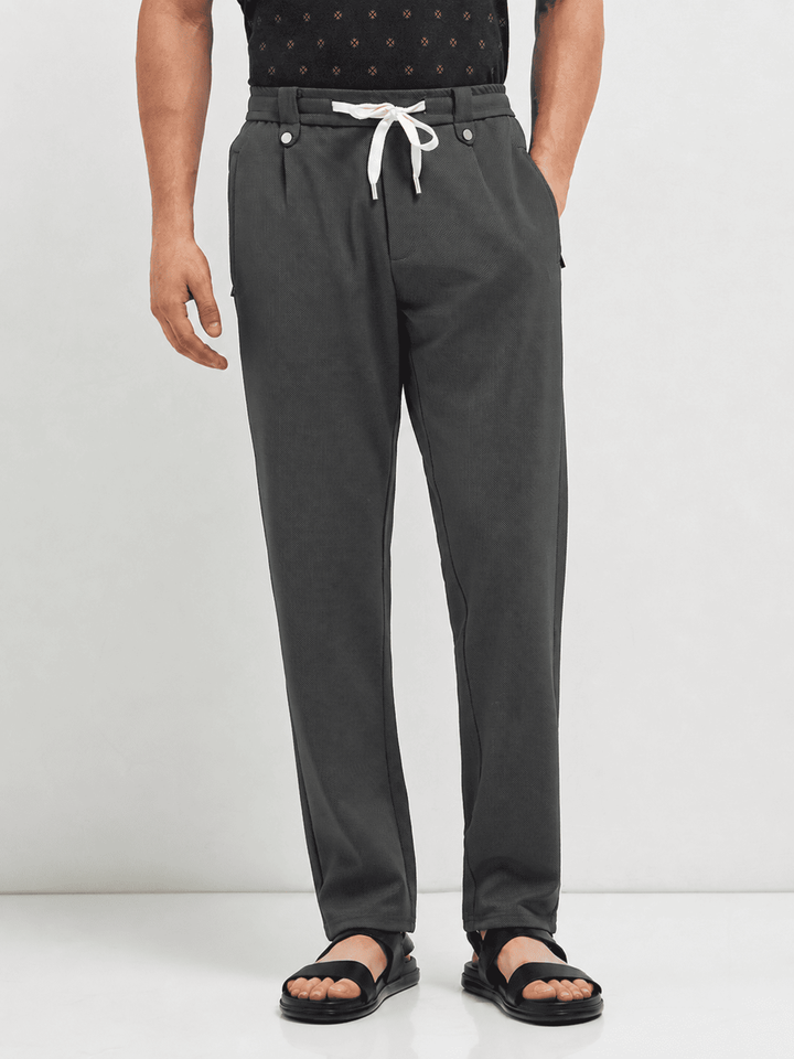 Dark Grey Casual Traveler Trouser