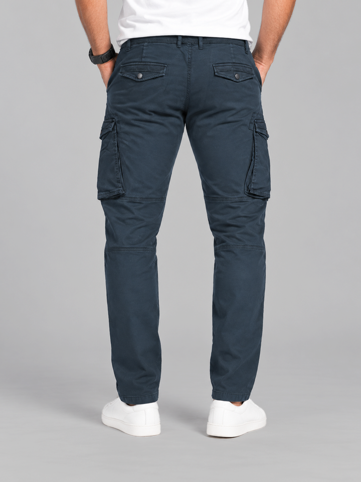 Meadow Green Casual Cargo Trousers