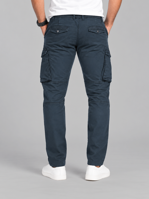 Meadow Green Casual Cargo Trousers