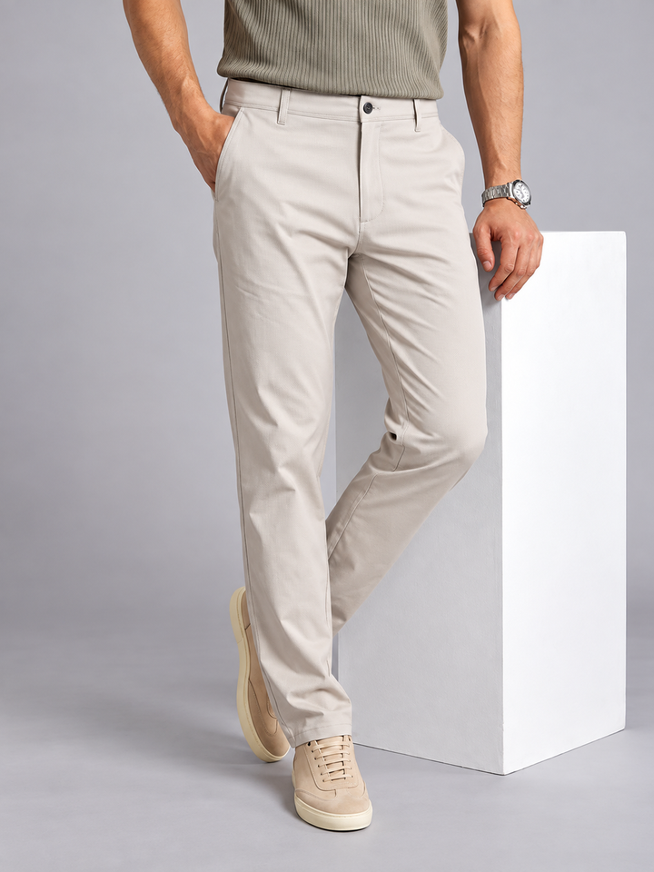 Stone Pista Solid Casual Trousers