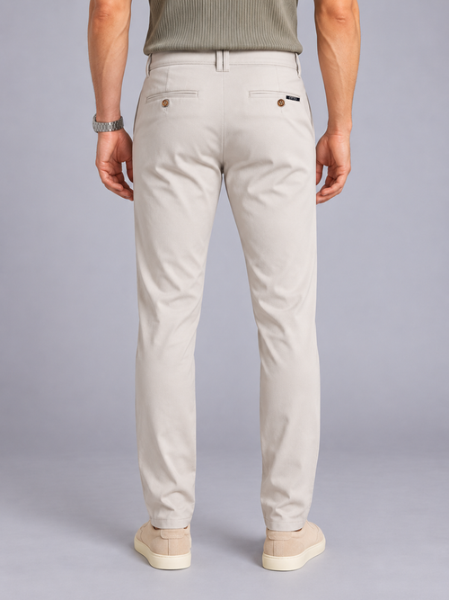 Stone Pista Solid Casual Trousers