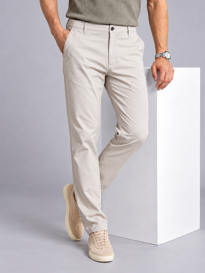 Stone Pista Solid Casual Trousers