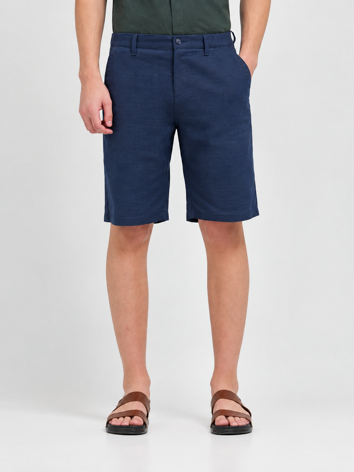 Marine Navy Casual Cargo Trousers