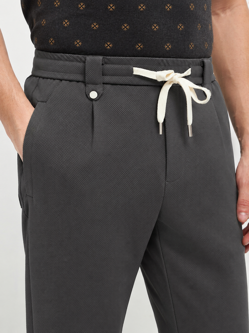 Dark Grey Casual Traveler Trouser