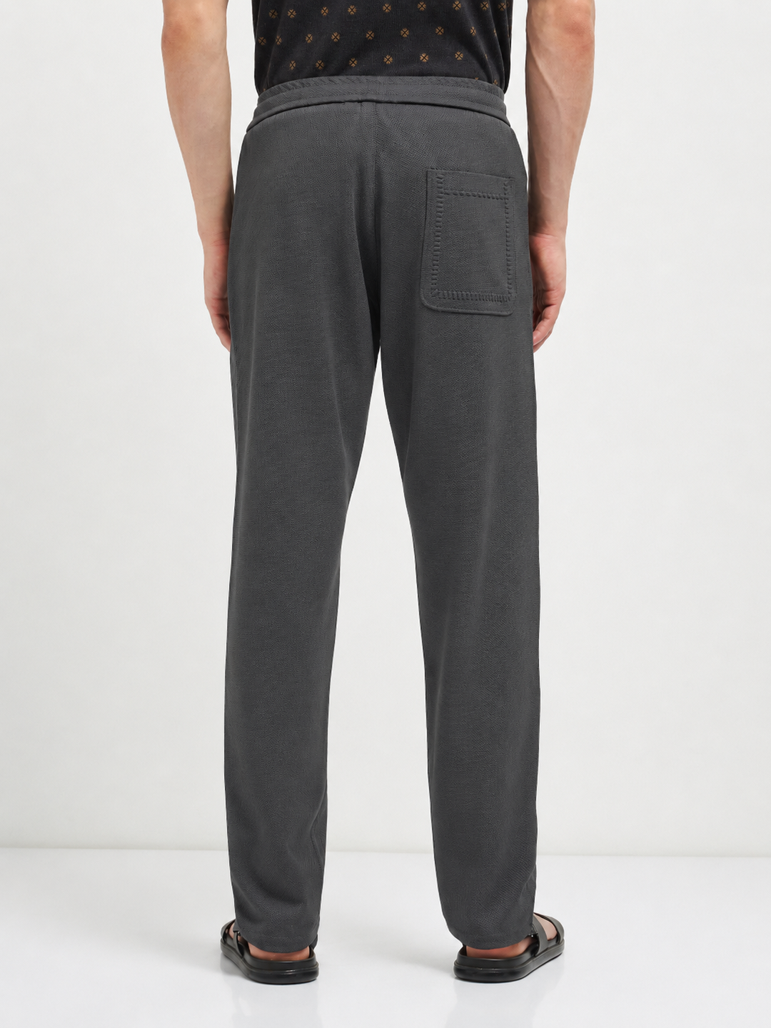 Dark Grey Casual Traveler Trouser