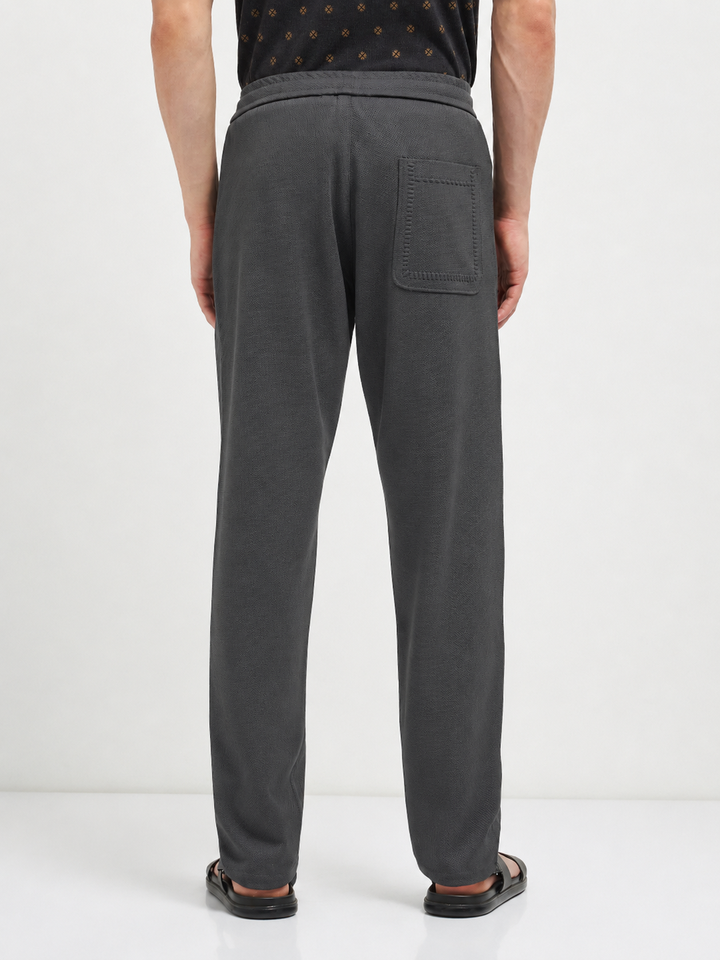 Dark Grey Casual Traveler Trouser