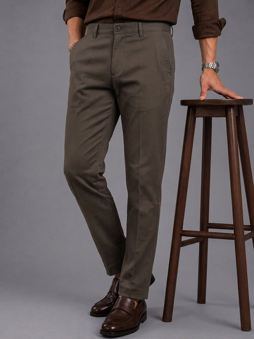 Dark Mouse Solid Casual Trousers
