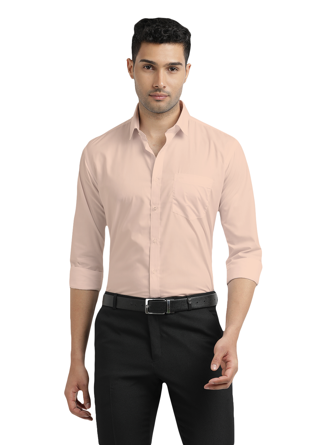 Sand Formal Solid Shirt