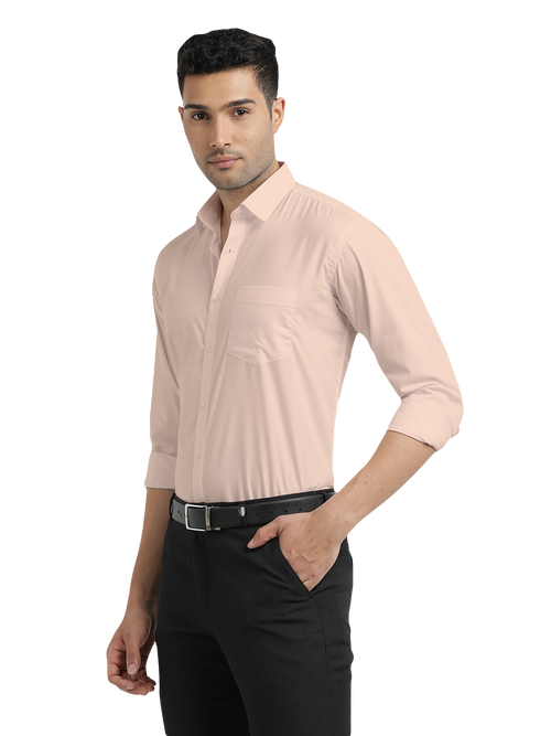 Sand Formal Solid Shirt