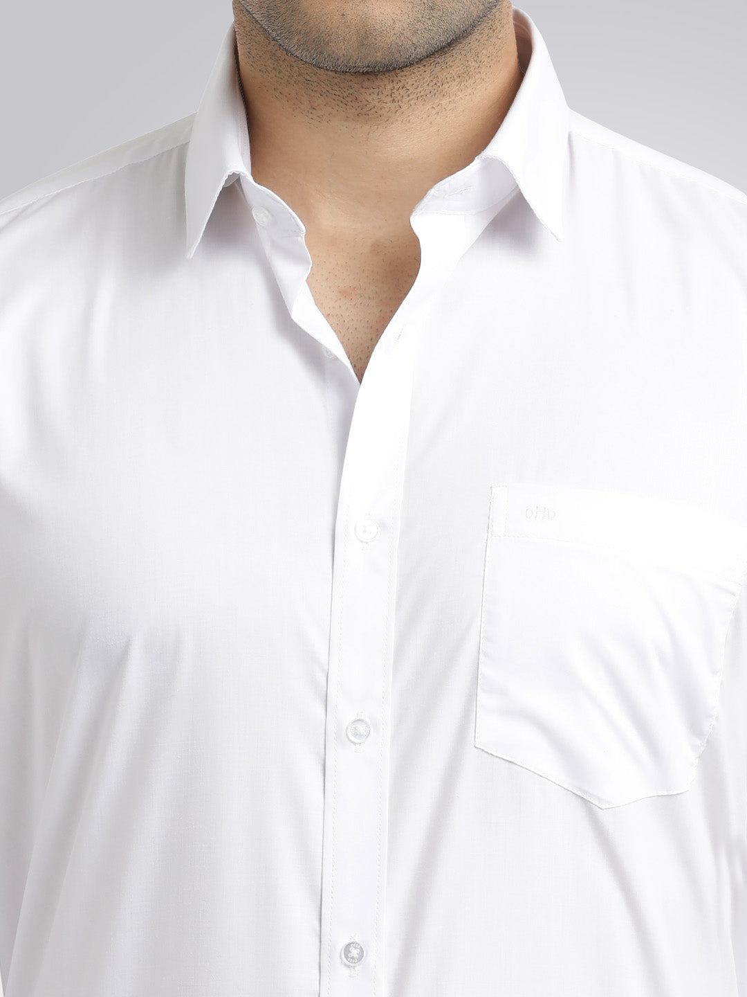 Ivory Solid Formal Shirt