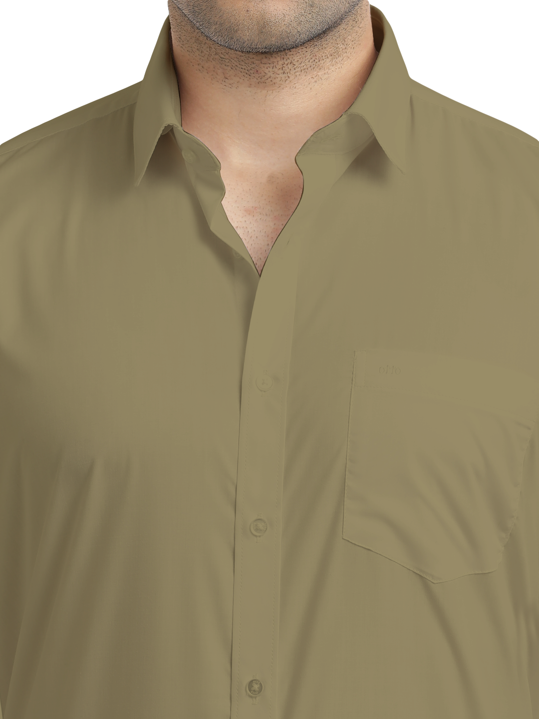 Sage Green Formal Solid Shirt