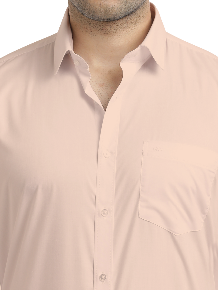 Sand Formal Solid Shirt