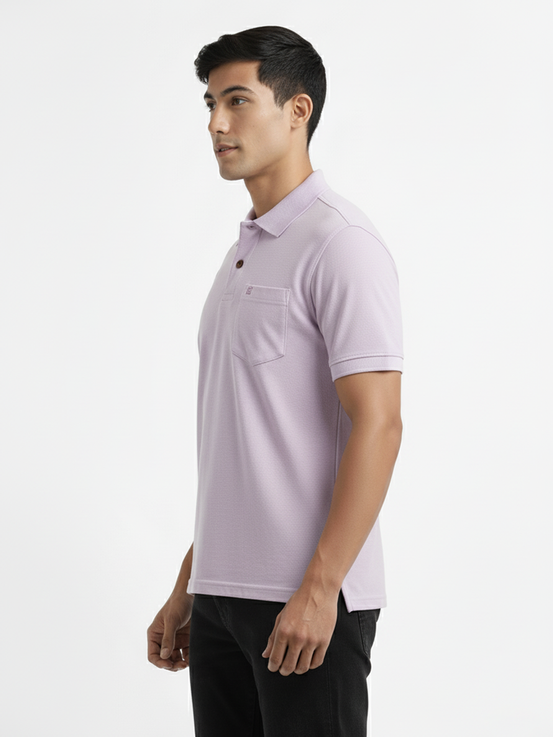 Lavendar Polo T shirt