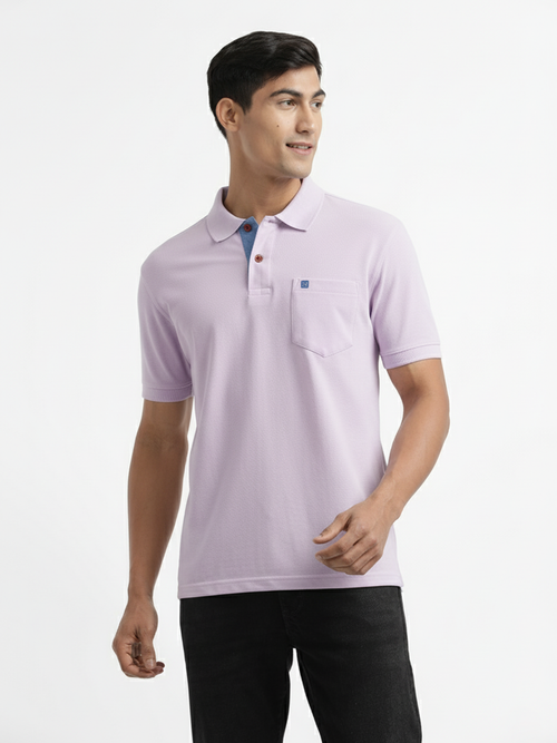 Lavendar Polo T shirt