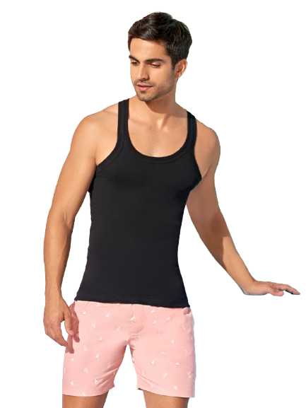 Men Vest Hulko Black