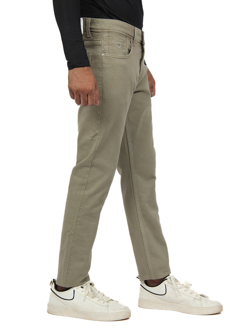 Pista Denim Solid Trousers