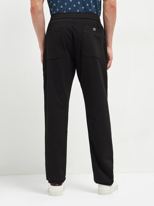 Black Casual Traveler Trouser