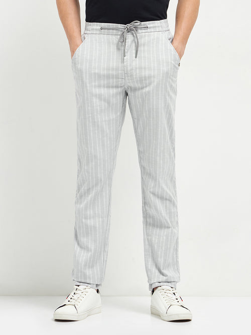 Grey Casual Traveler Trouser