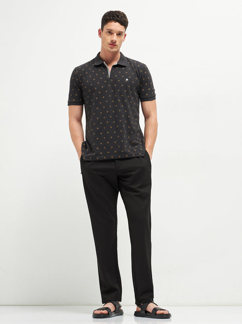 Black Casual Traveler Trousers