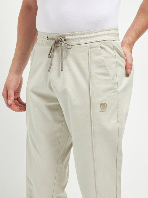 Cream Casual Traveler Trouser