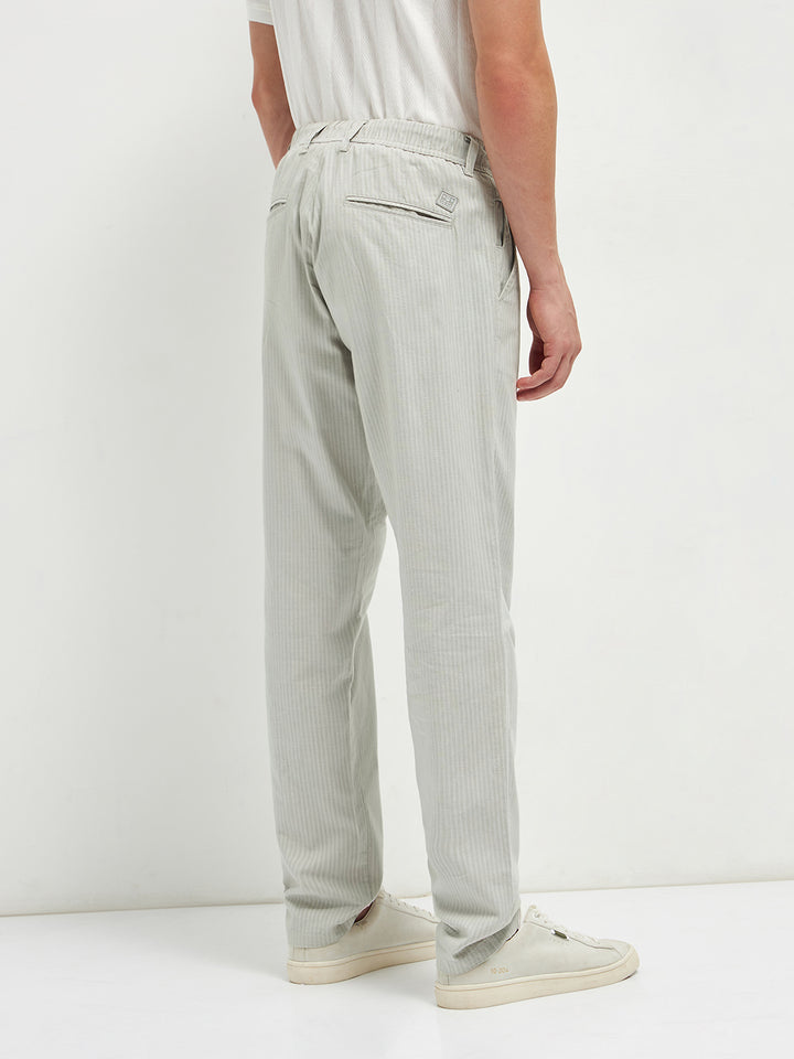 Grey Casual Wear Traveler Trouser