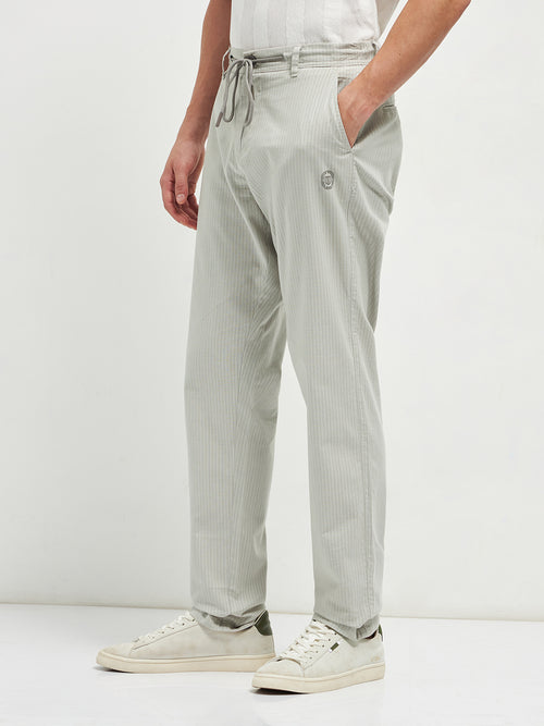 Grey Casual Wear Traveler Trouser