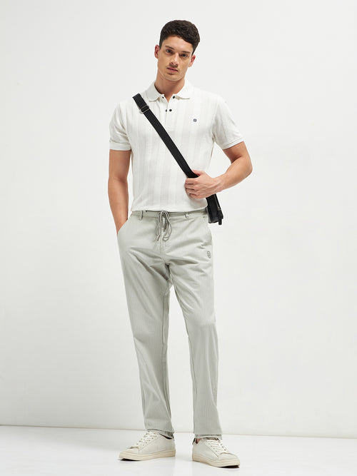 Grey Casual Wear Traveler Trouser