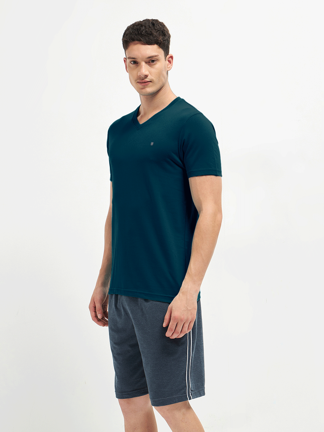 Lotto T-Shirts V Neck Blue