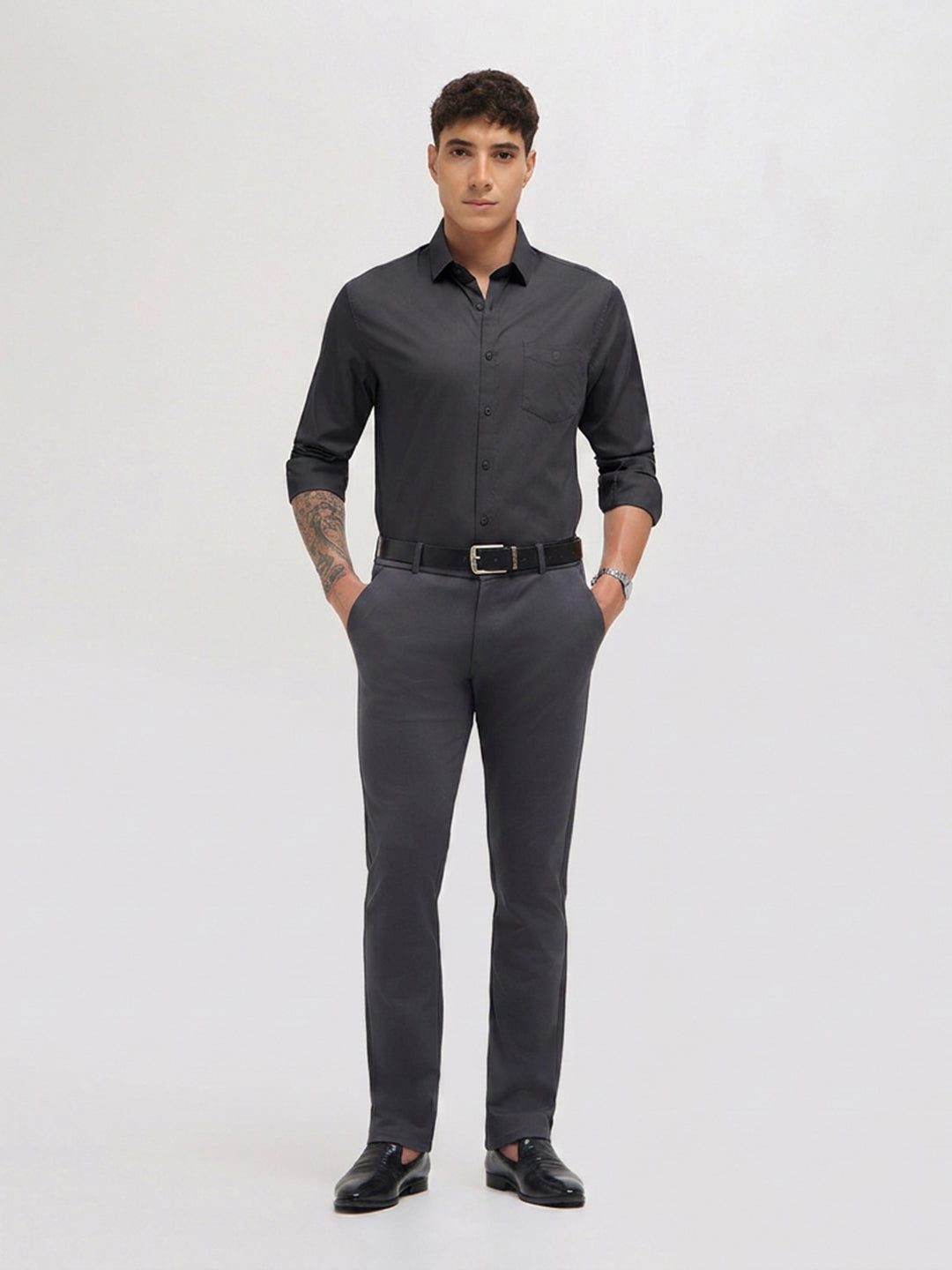 black shirt for men