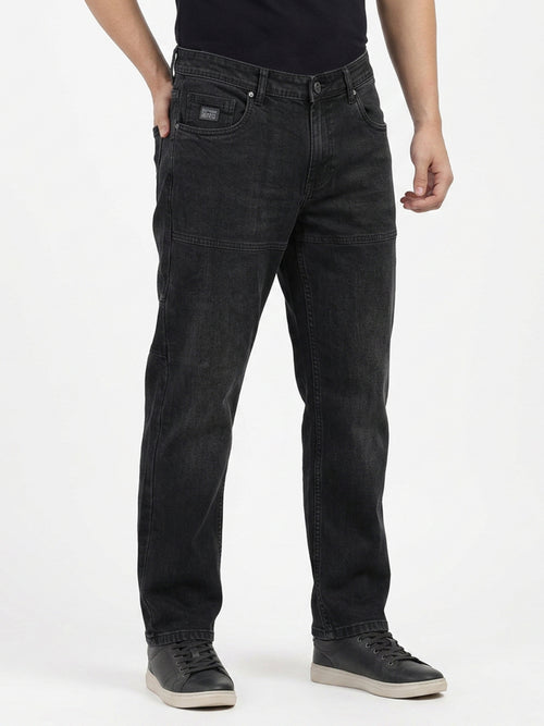 Charcoal Black Denim Trousers