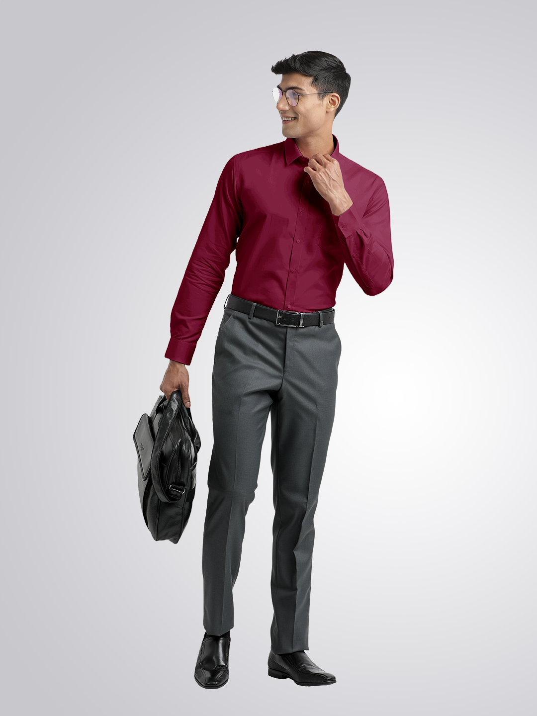 solid shirts for men