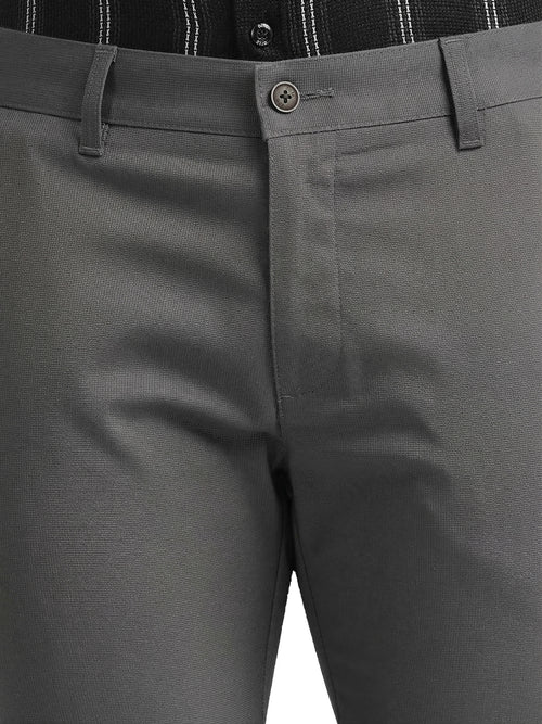 Dark Grey Casual Core Trousers
