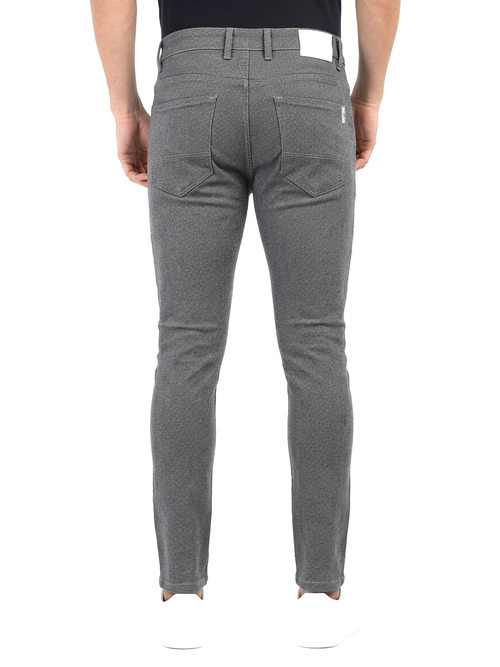 Dark Grey Denim Trouser