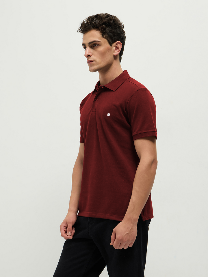 POLO T-SHIRTS MAROON