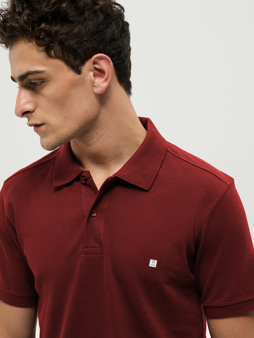 POLO T-SHIRTS MAROON
