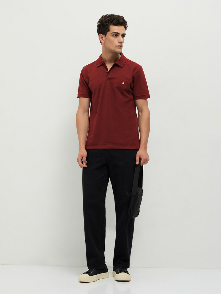 POLO T-SHIRTS MAROON