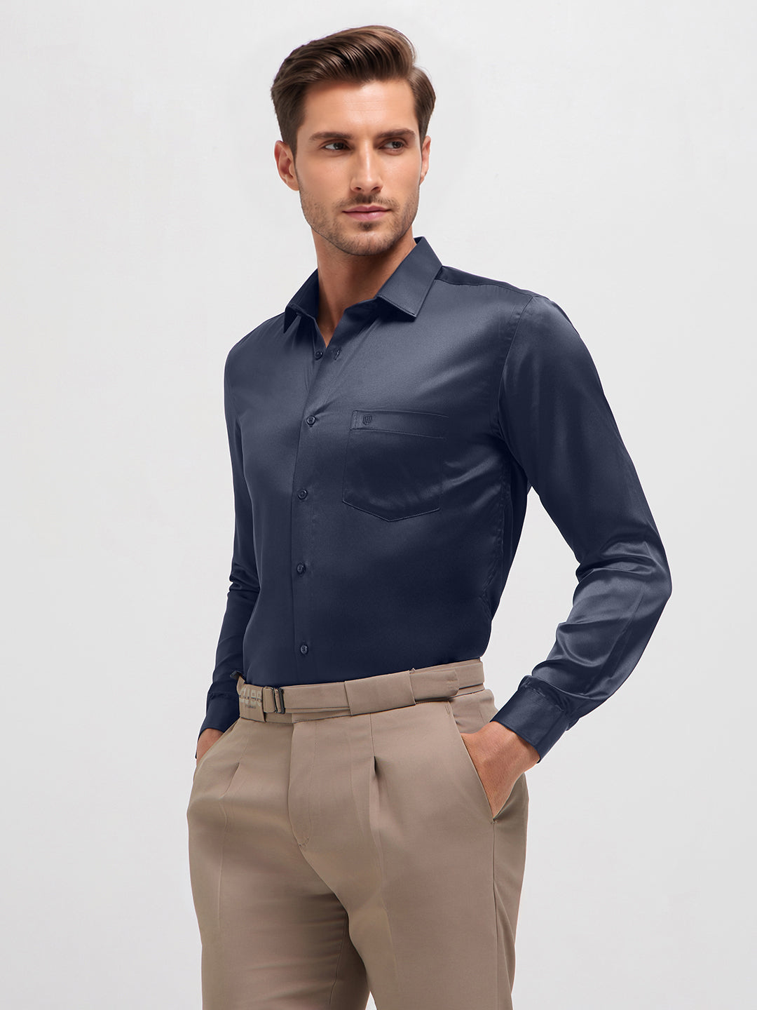 satin shirt