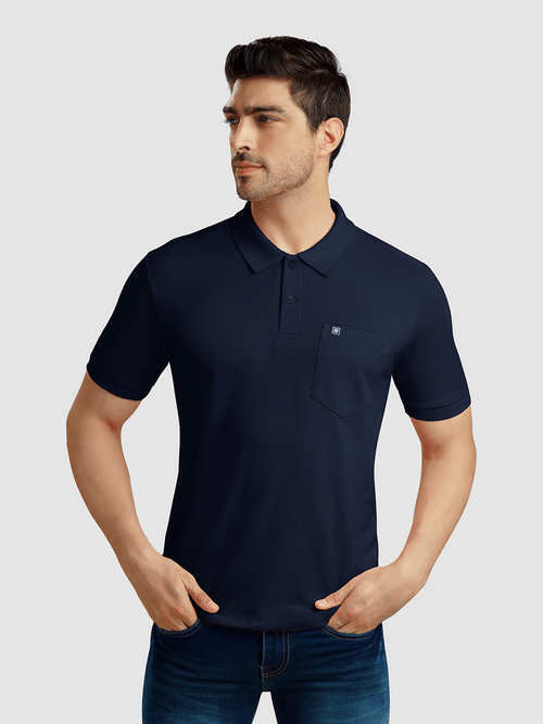 POLO T-SHIRTS NAVY