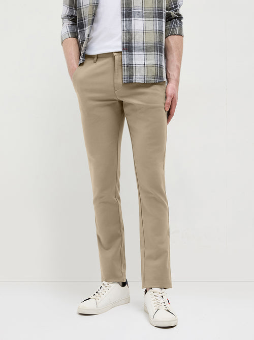 Stone Solid Casual Trousers