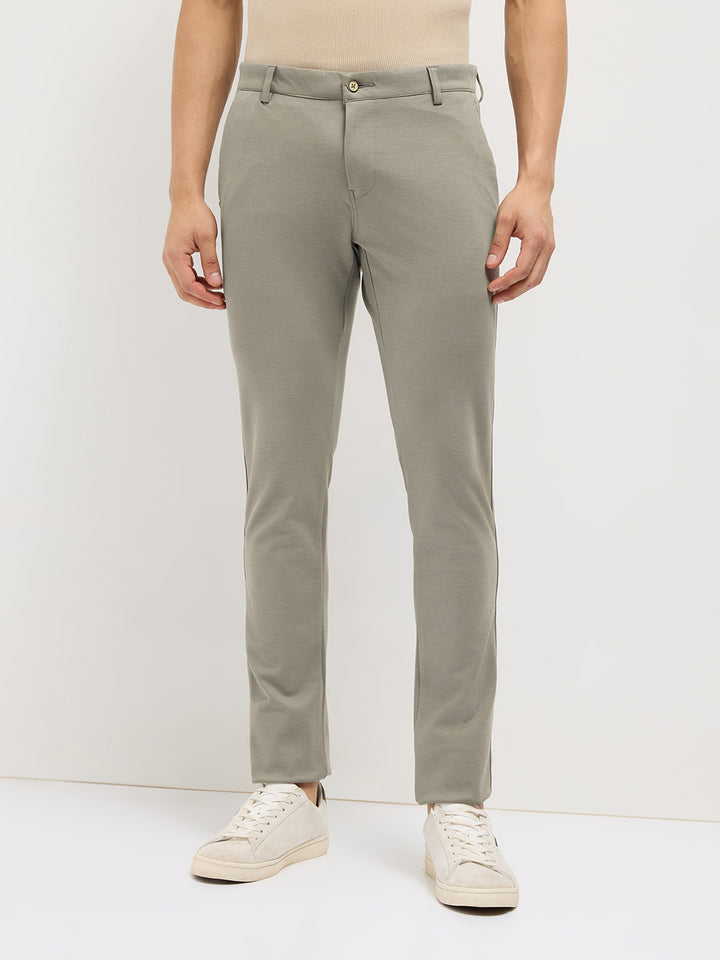 Mouse Strechable Solid Trouser