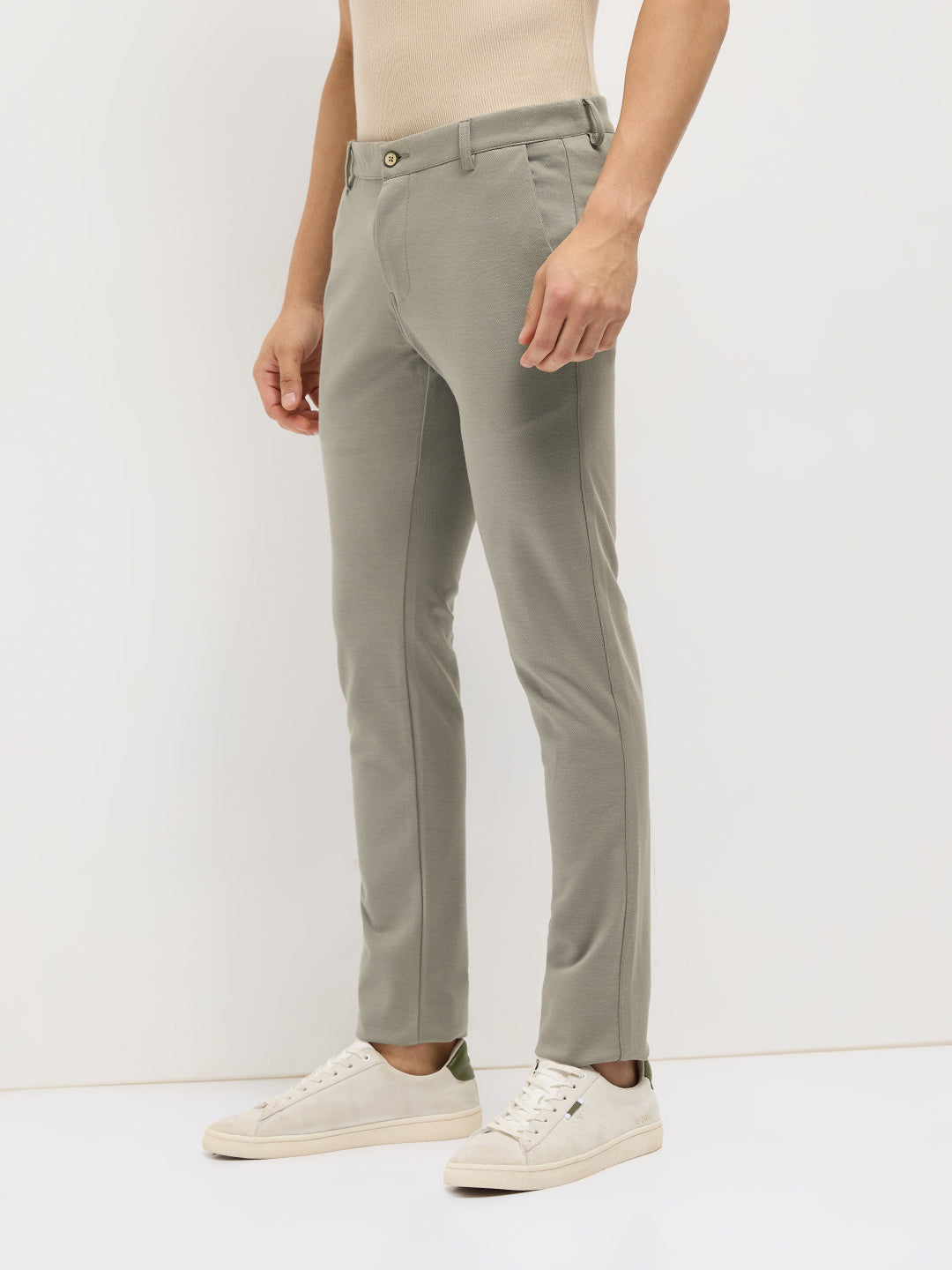 Mouse Strechable Solid Trouser
