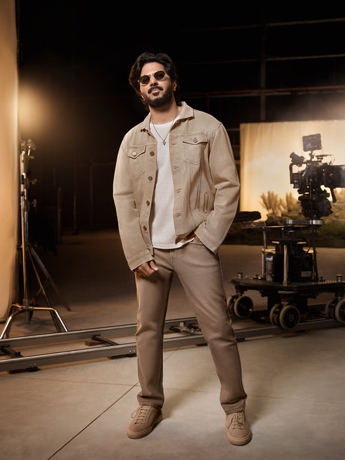 Khaki Denim Jacket