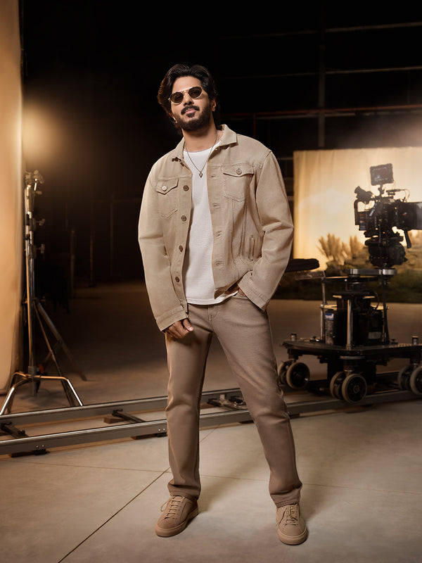 Khaki Denim Jacket
