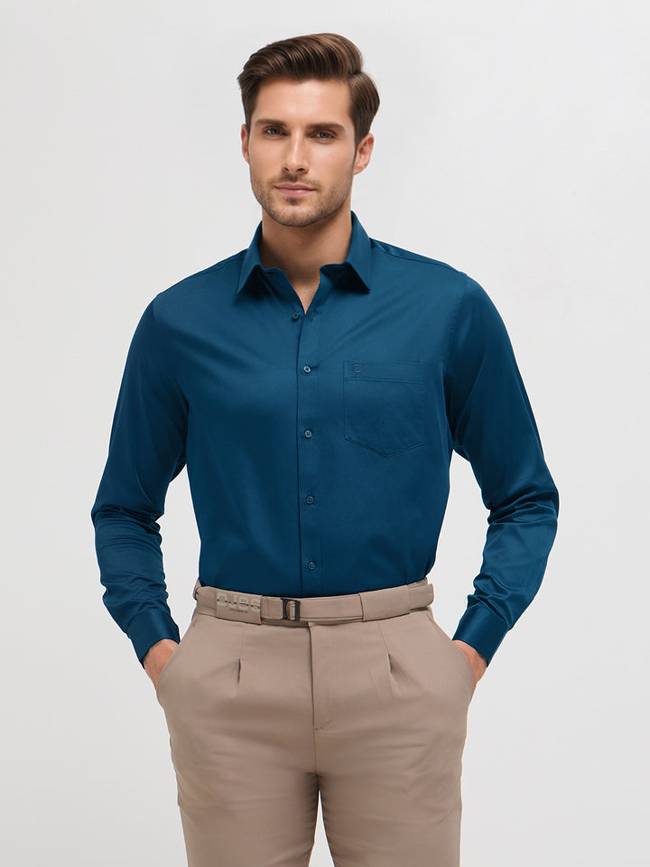 solid formal shirt