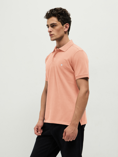POLO T-SHIRTS PEACH