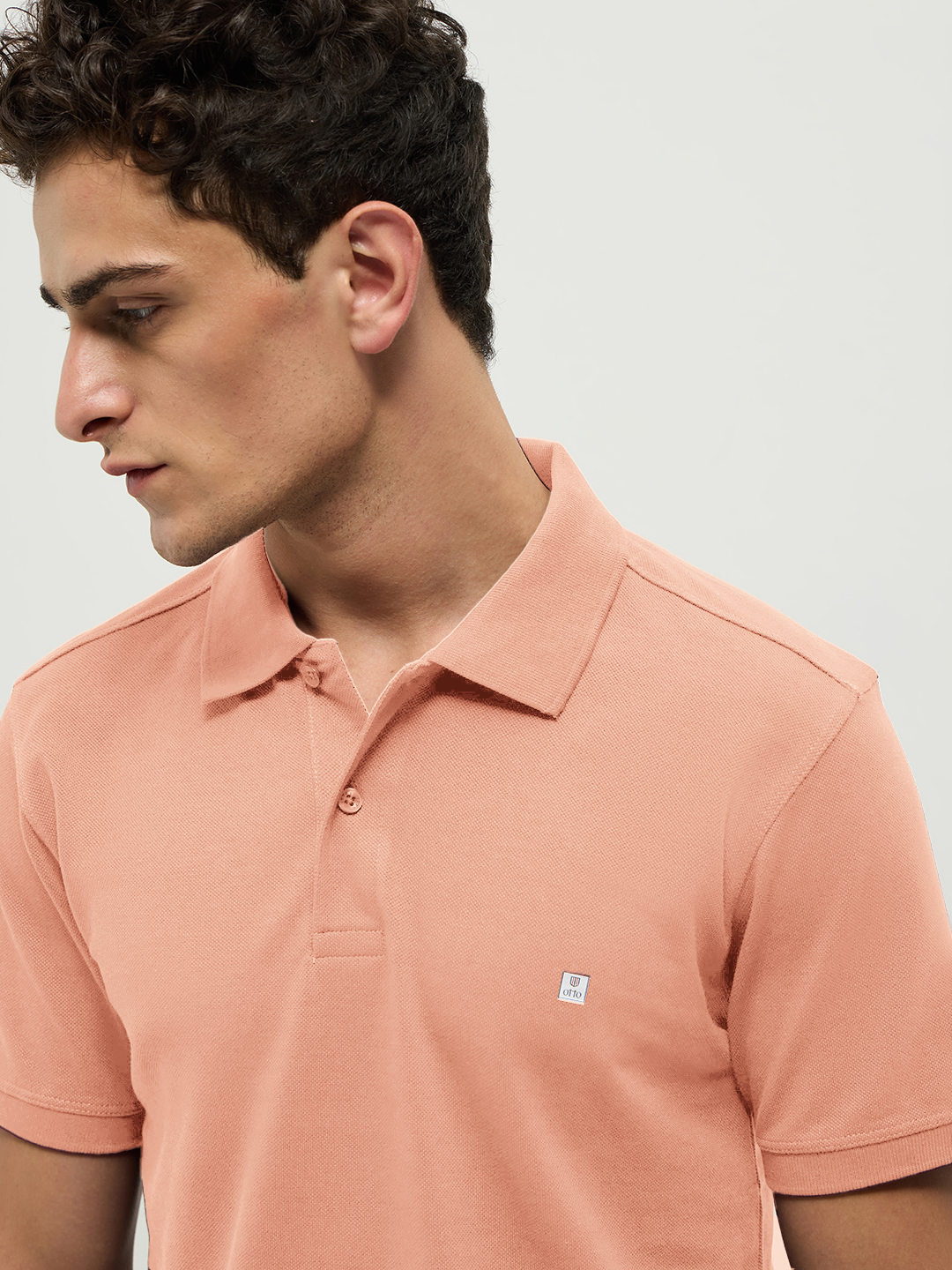 POLO T-SHIRTS PEACH