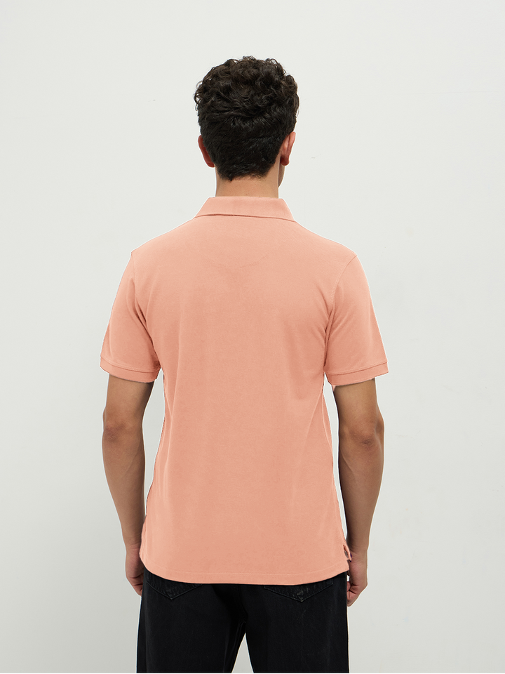 POLO T-SHIRTS PEACH