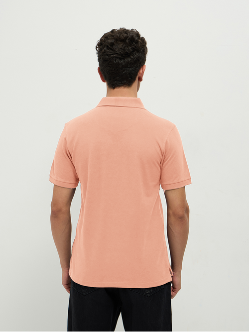 POLO T-SHIRTS PEACH
